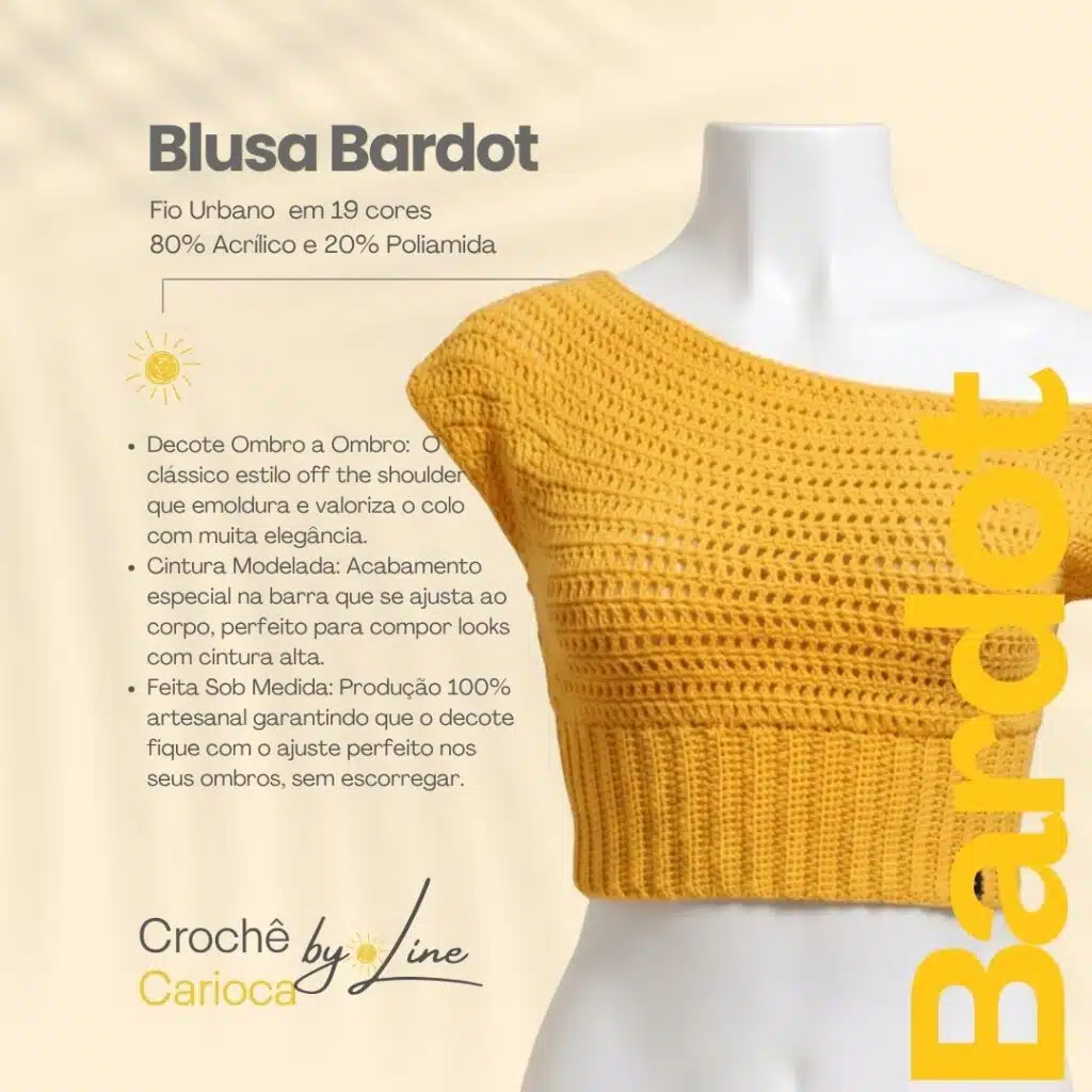 Blusa de Crochê