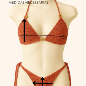 Conjunto Yasmin de crochê