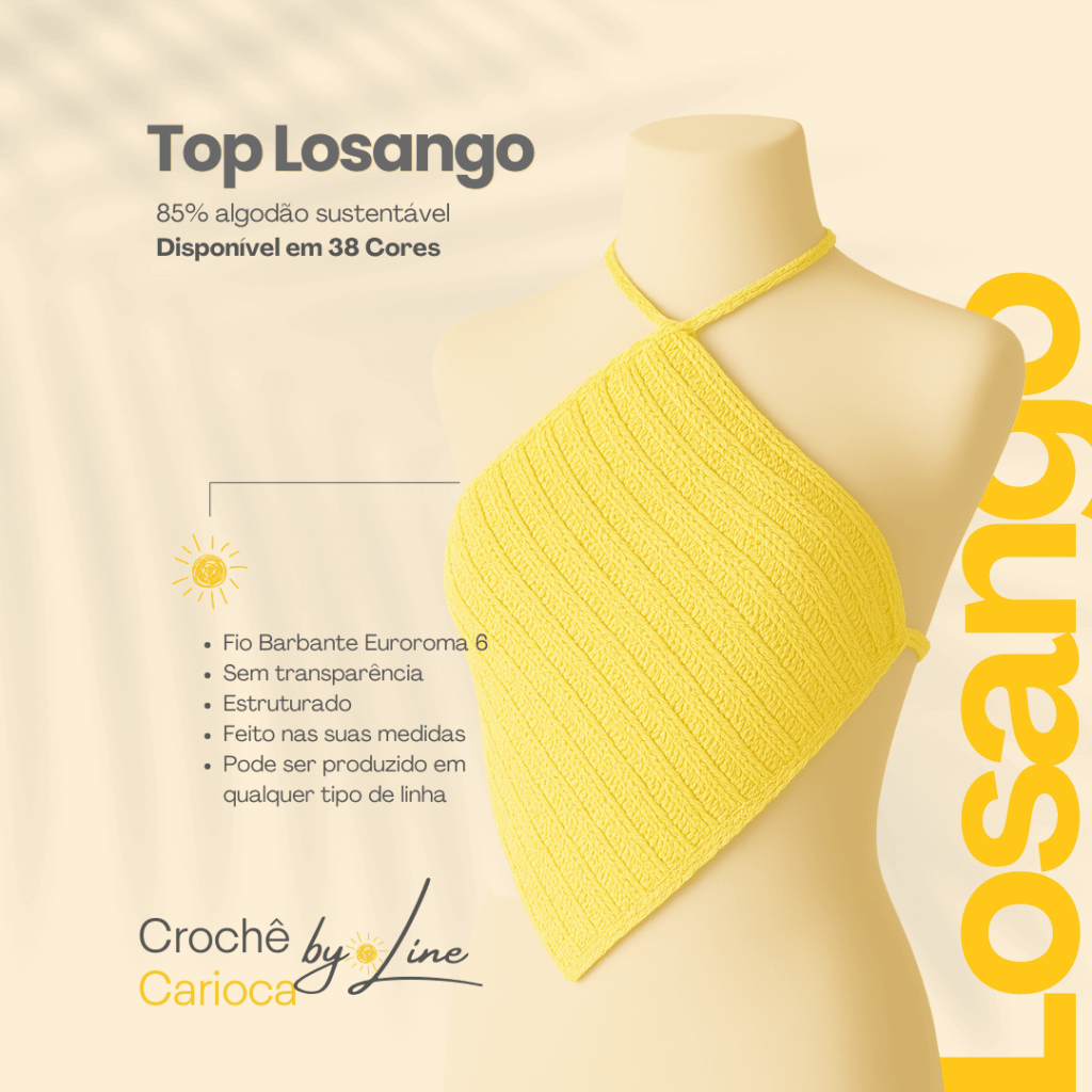 Cropped de croche by line catalogo de pecas de croche 1