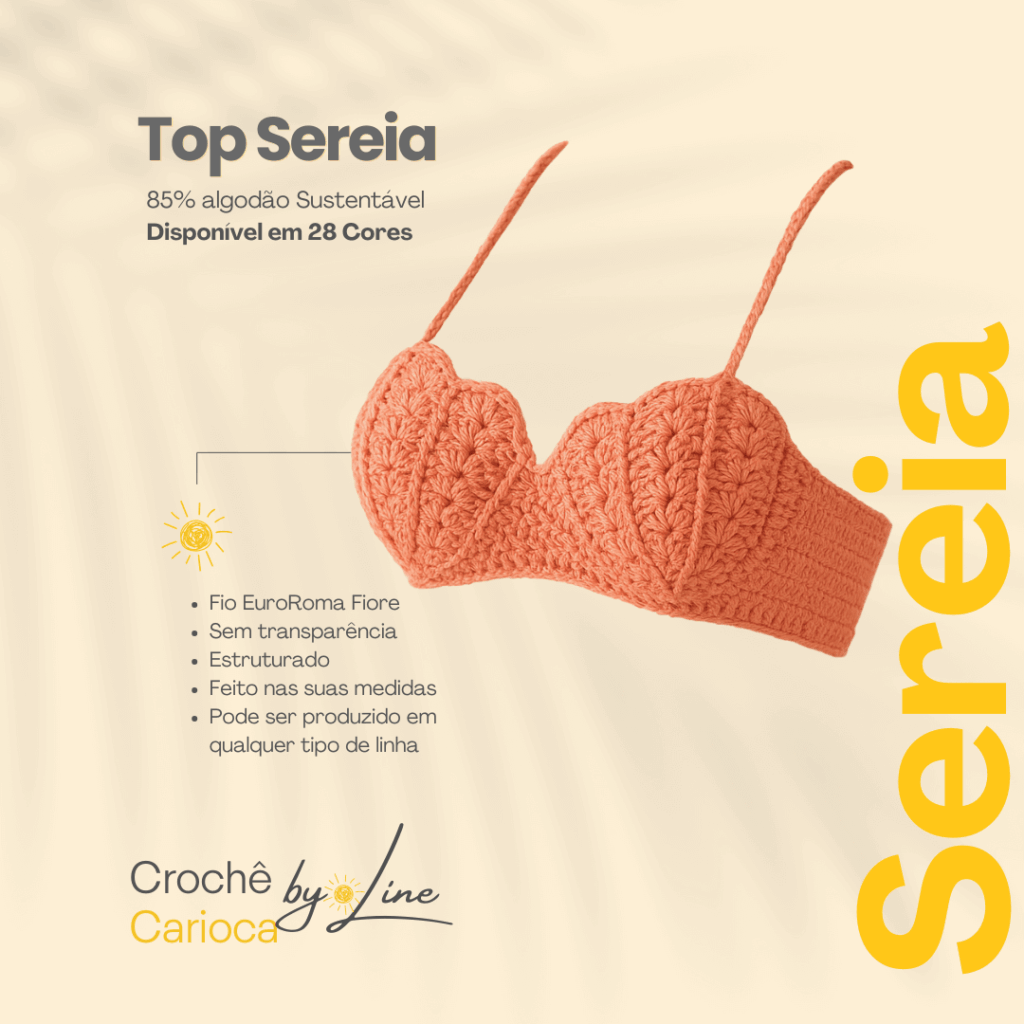 Cropped de croche by line catalogo de pecas de croche 14