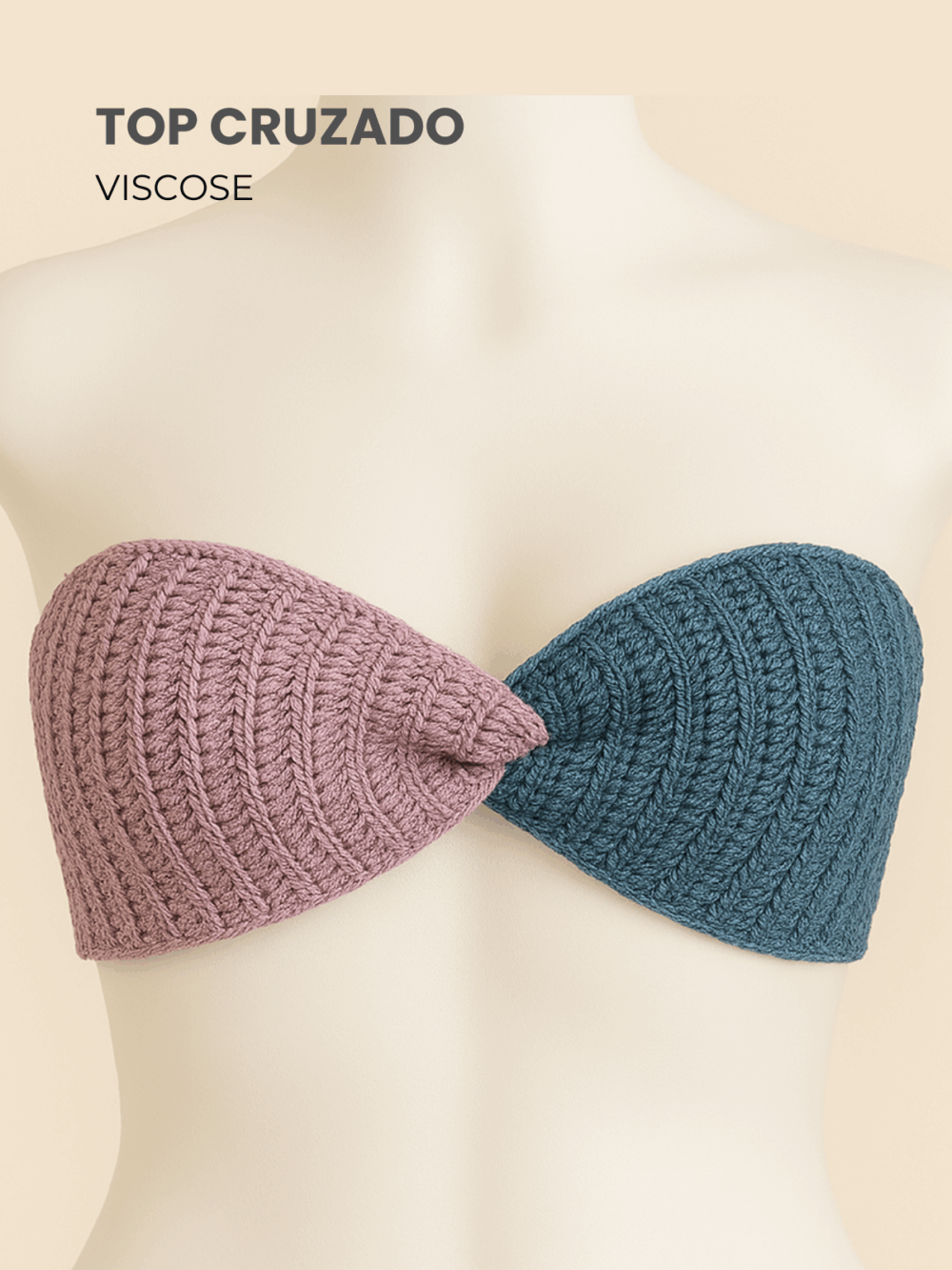 Top Cruzado em Viscose