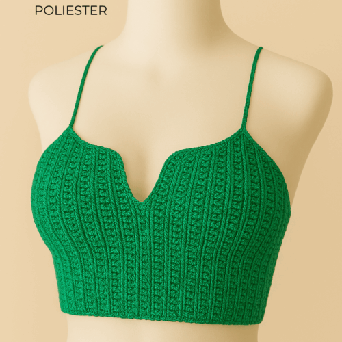 Top V em Poliéster
