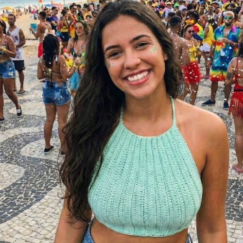 Top Gabi de Crochê