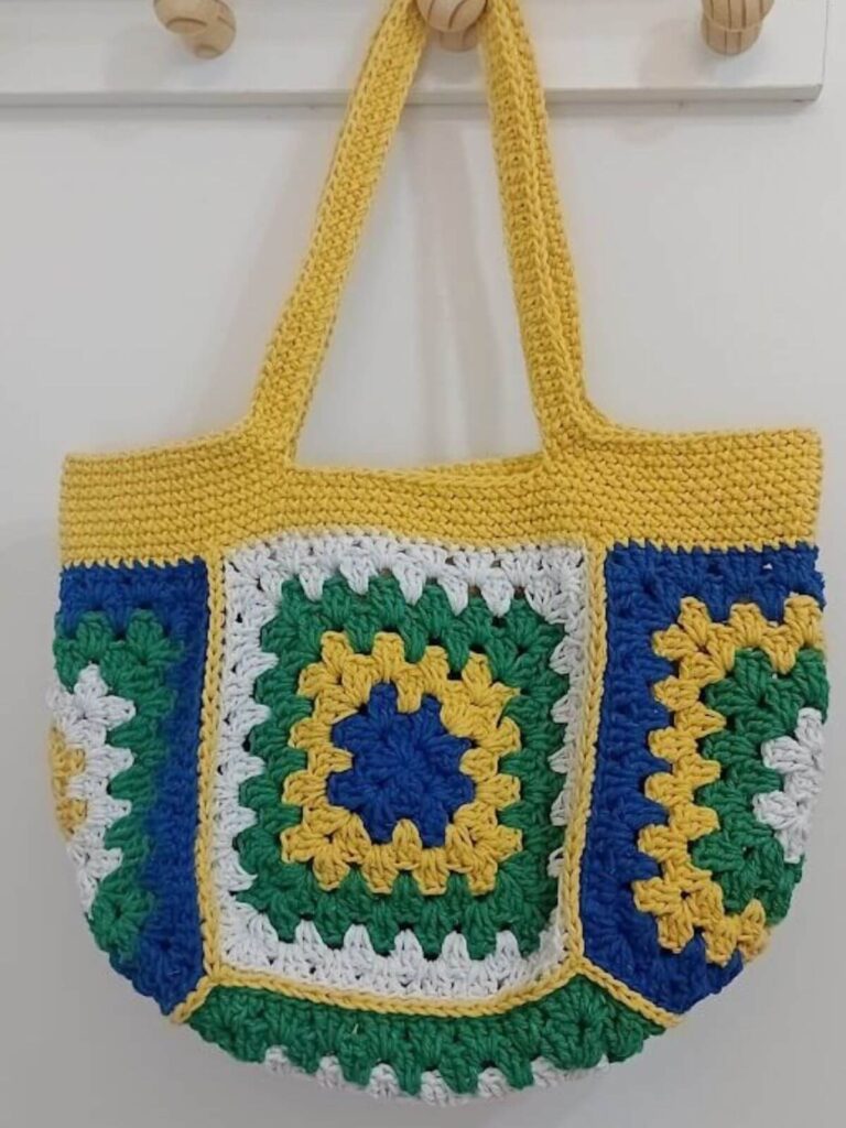bolsa barra da crochê by line