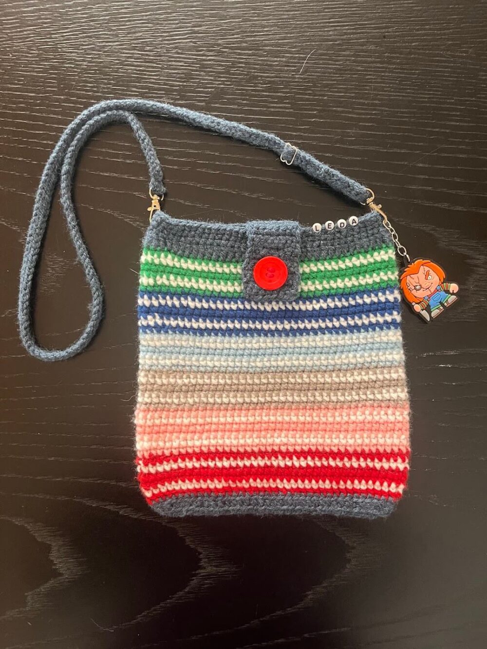 Bolsa Chucky croche by line