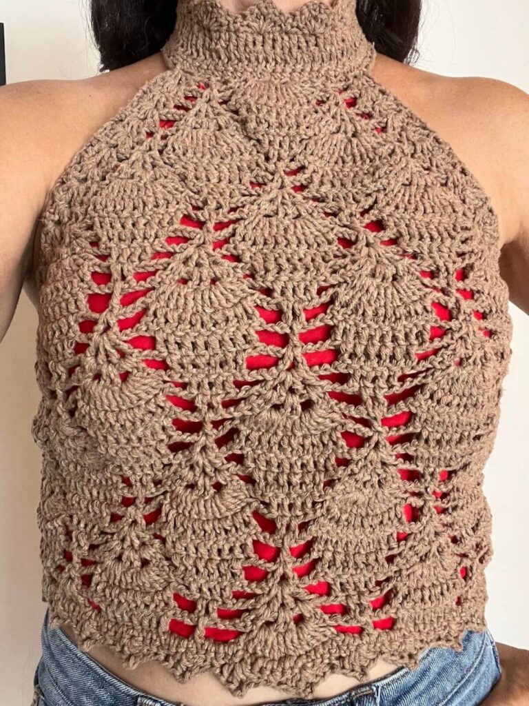 Grafico Cropped Diana de Croche By line 4