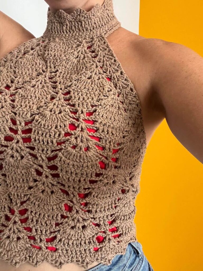 Grafico Cropped Diana de Croche By line 6