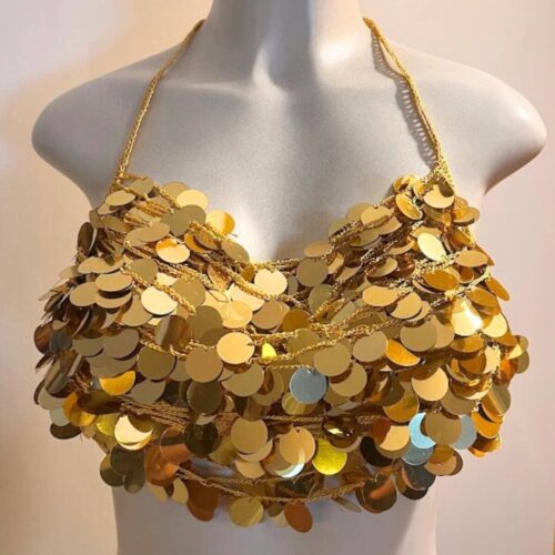 Crochê by Line 37 Top Paetês