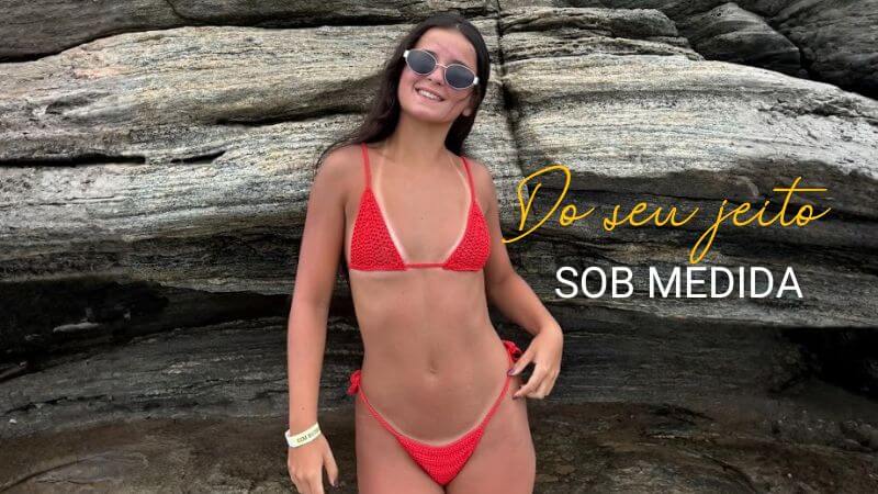 Crochê by Line 3 looks de crochê sob medida - crochê by line