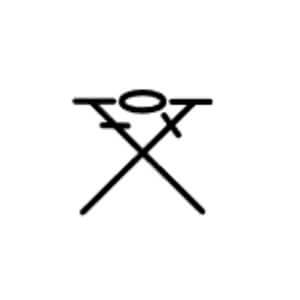 2 pontos altos cruzados com correntinha - 2 crossed dc w_ch - Símbolos do crochê by line