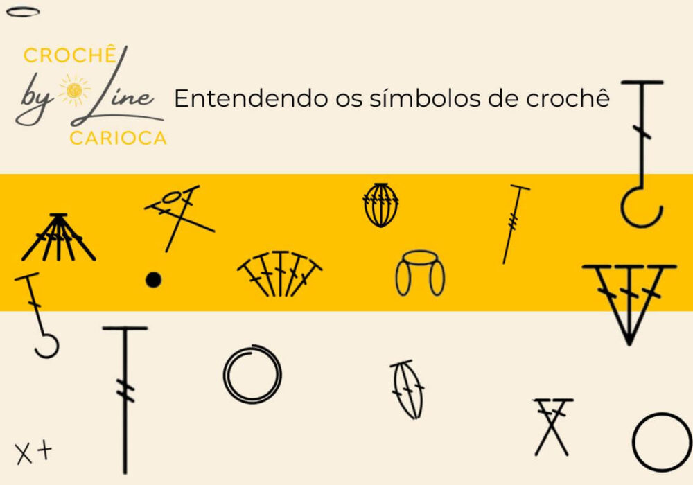 Entendendo os símbolos de crochê
