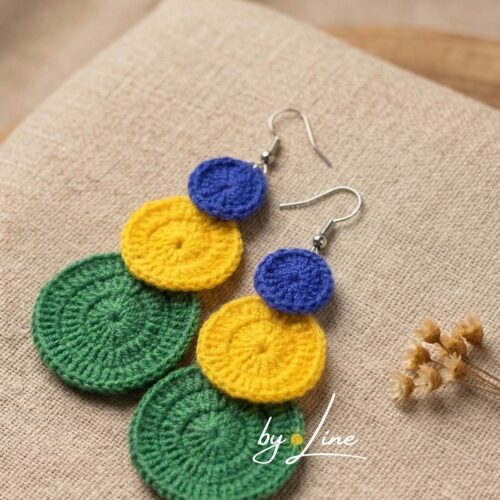 Brincos de Crochê
