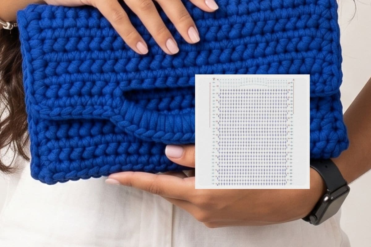 Receita Express: Clutch de Crochê