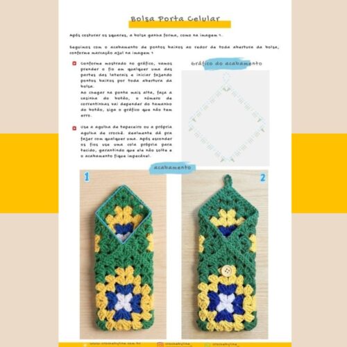 Receita Express Bolsa Porta Celular