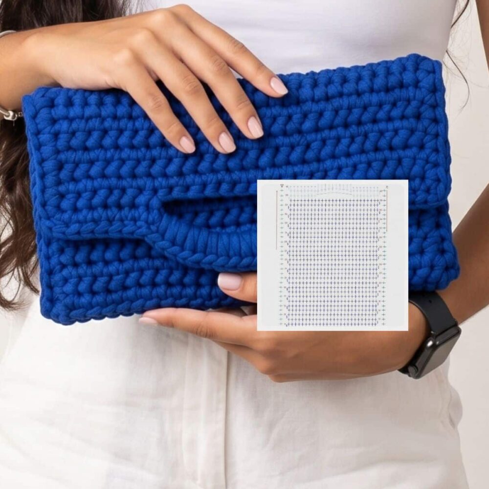 Receita Express: Clutch de Crochê