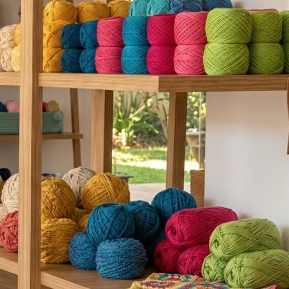 Qual a melhor linha para crochê?