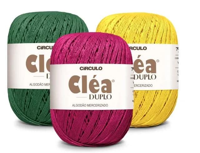 Fio Clea Duplo O Guia de fios para biquinis de croche e moda praia
