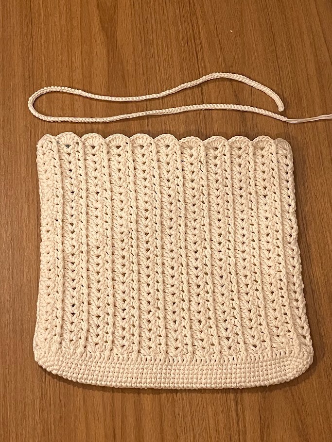 Cordão de fechamento de 70 cm para bolsa de crochê simples e elegante