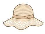 Chap&eacute;u de Praia com Aba Larga
